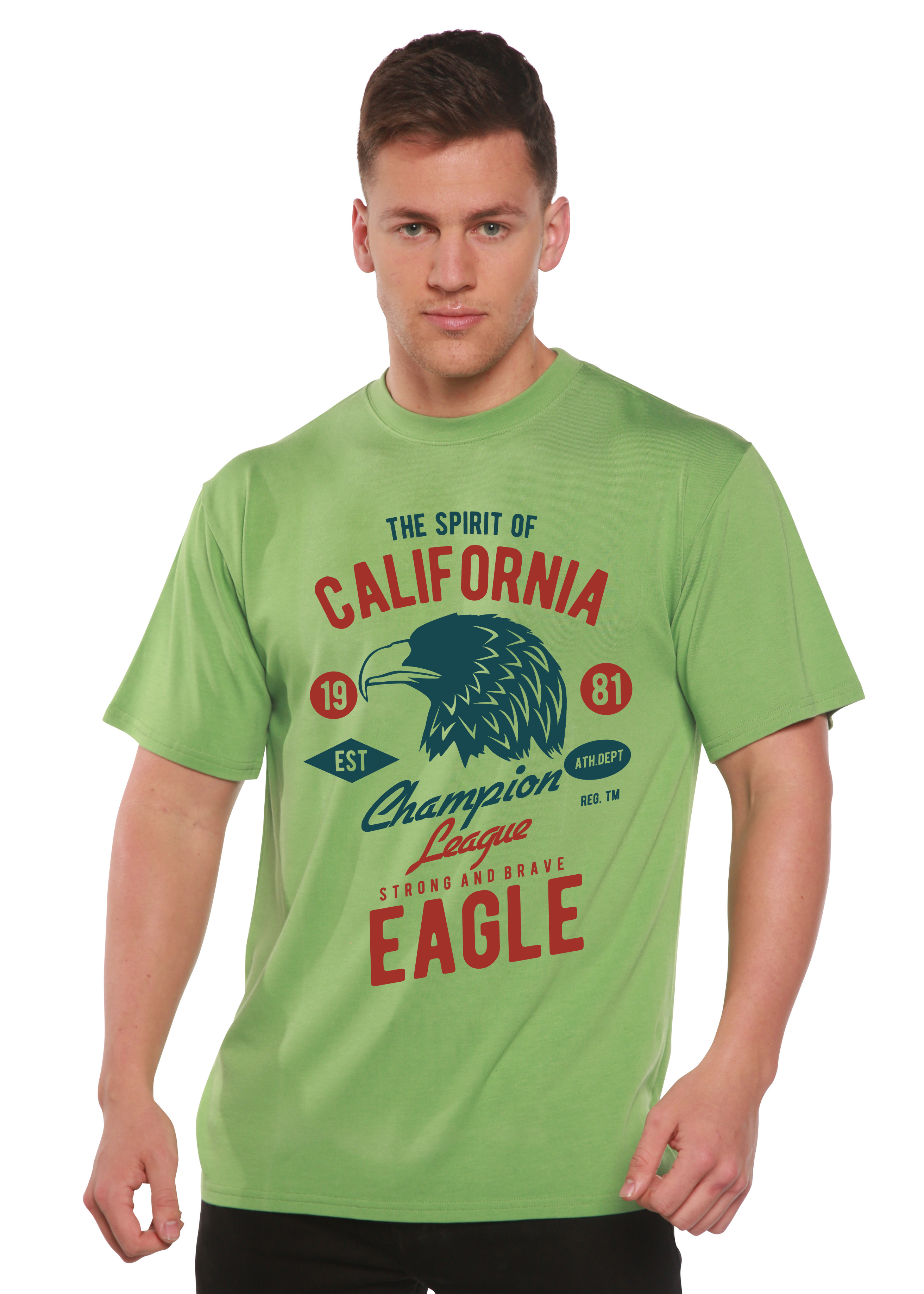 The Spirit of Spun Bamboo® Men's Bamboo Viscose/Organic Cotton Short Sleeve Graphic T-Shirt
