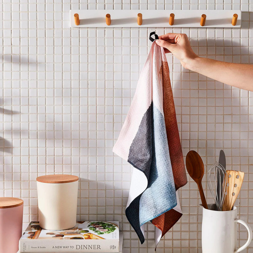 Fir Real Geometry Tea Towel