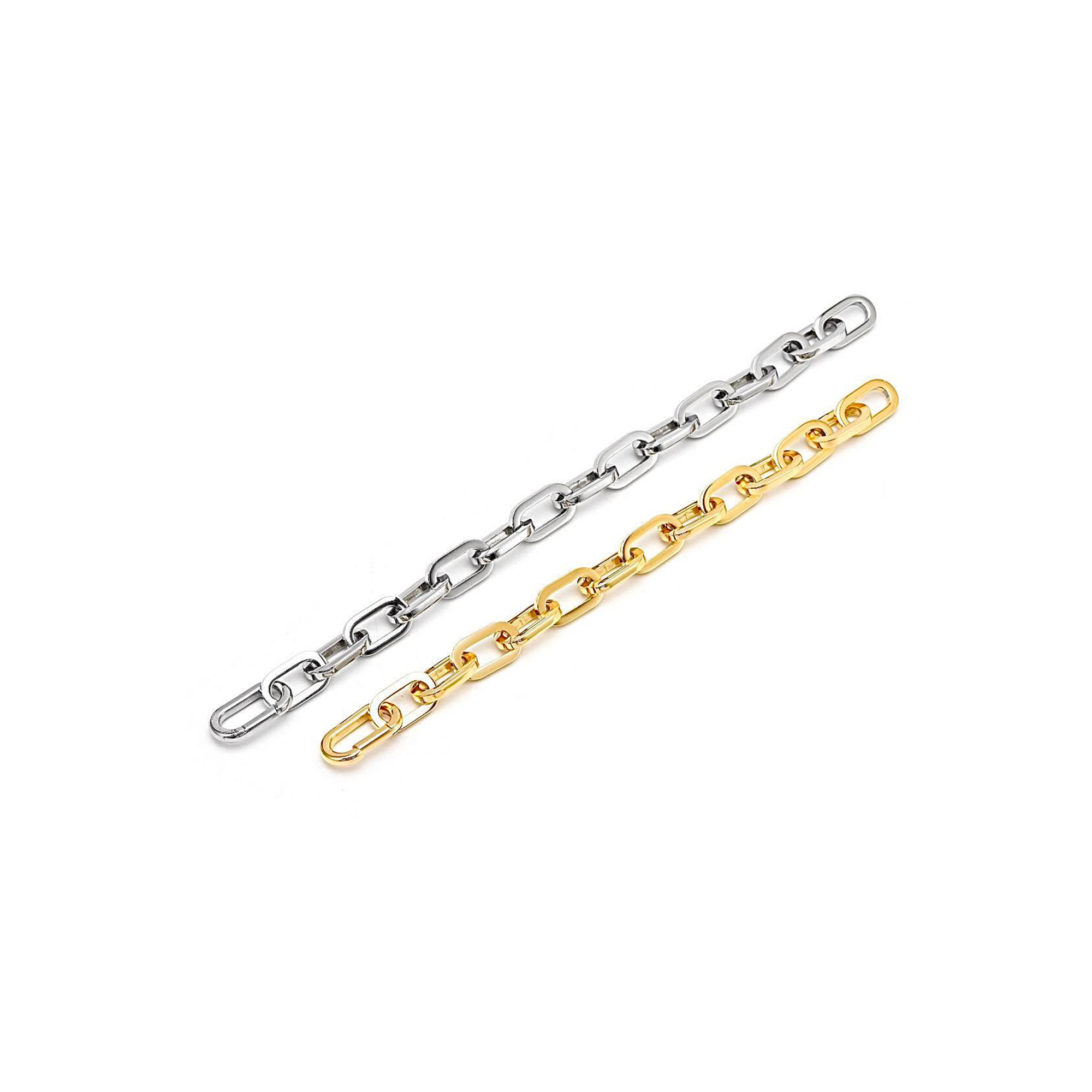BG200W B.Tiff High Polish Paperclip Bracelet