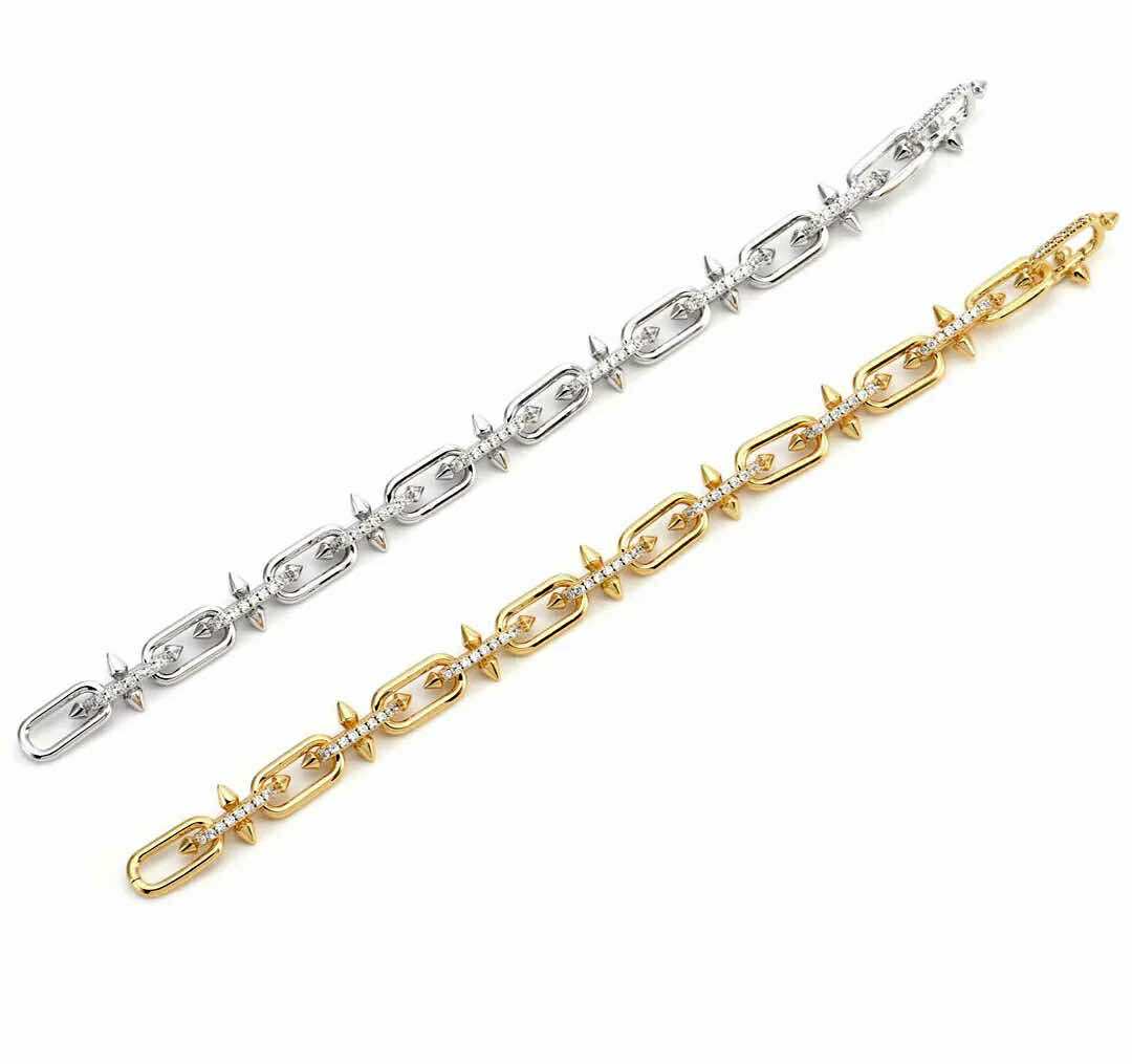 BG515W B.Tiff Talon Chain Bracelet