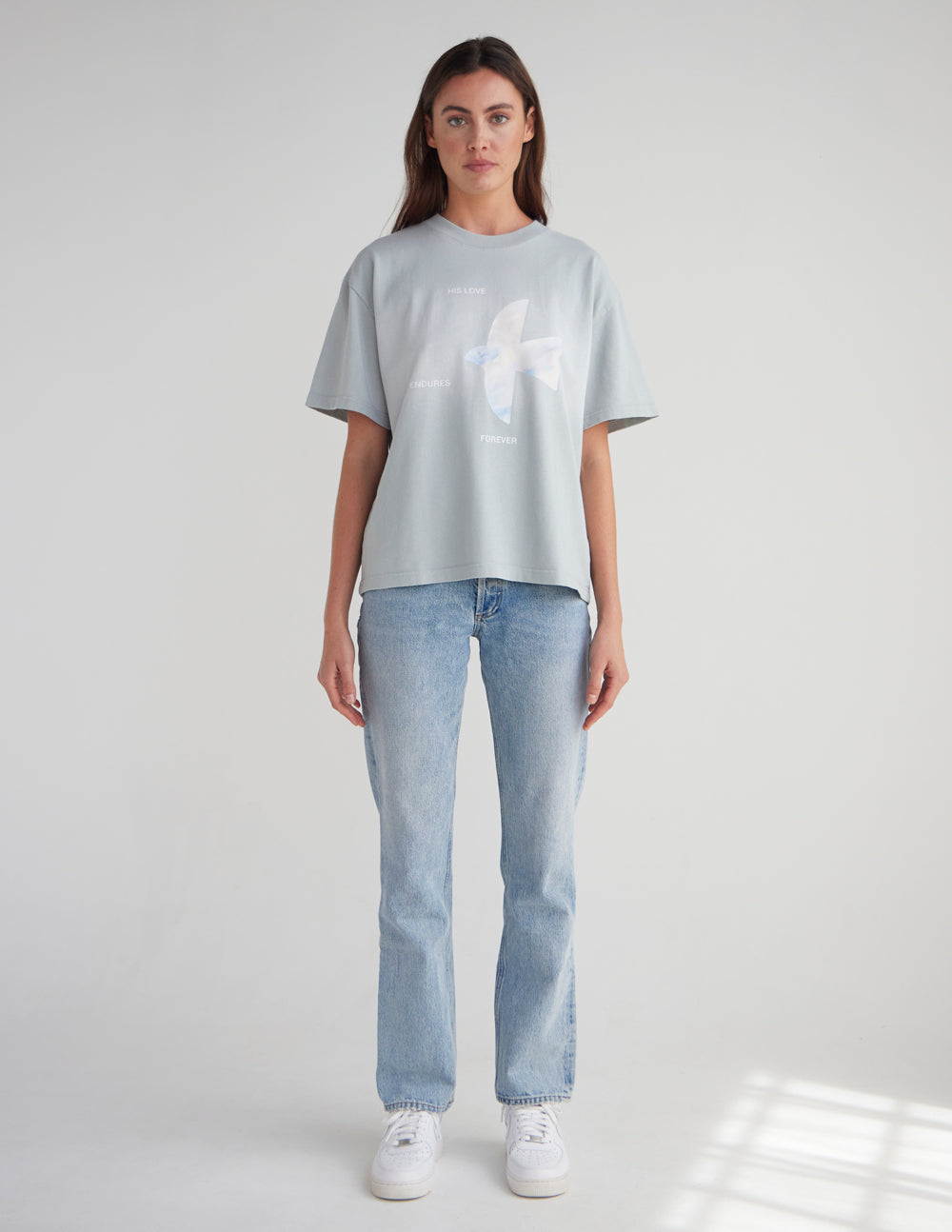 His Love Endures Forever Heavyweight Tee