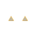 ER113GS B.Tiff Gold Pavé Supera Earrings