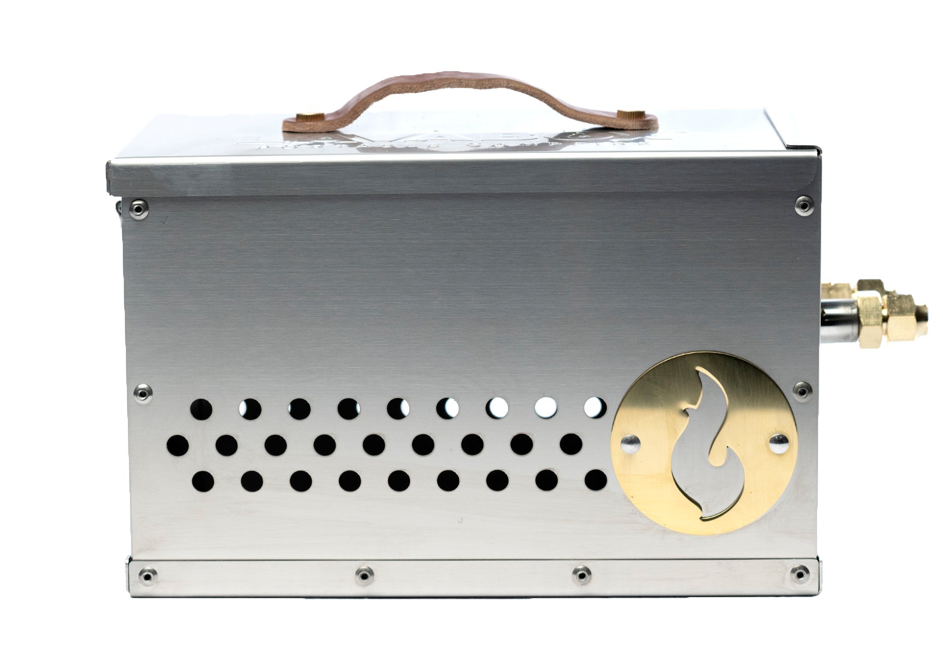 The Hekla: 304 Stainless Steel LavaBox with Dual-Burner