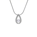 PT106W B.Tiff Drop Pendant Necklace