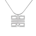 PT114W B.Tiff Feliĉo Pendant
