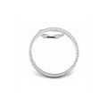 RG099W B.Tiff Pavé Hoop Ring  [Thin Band]