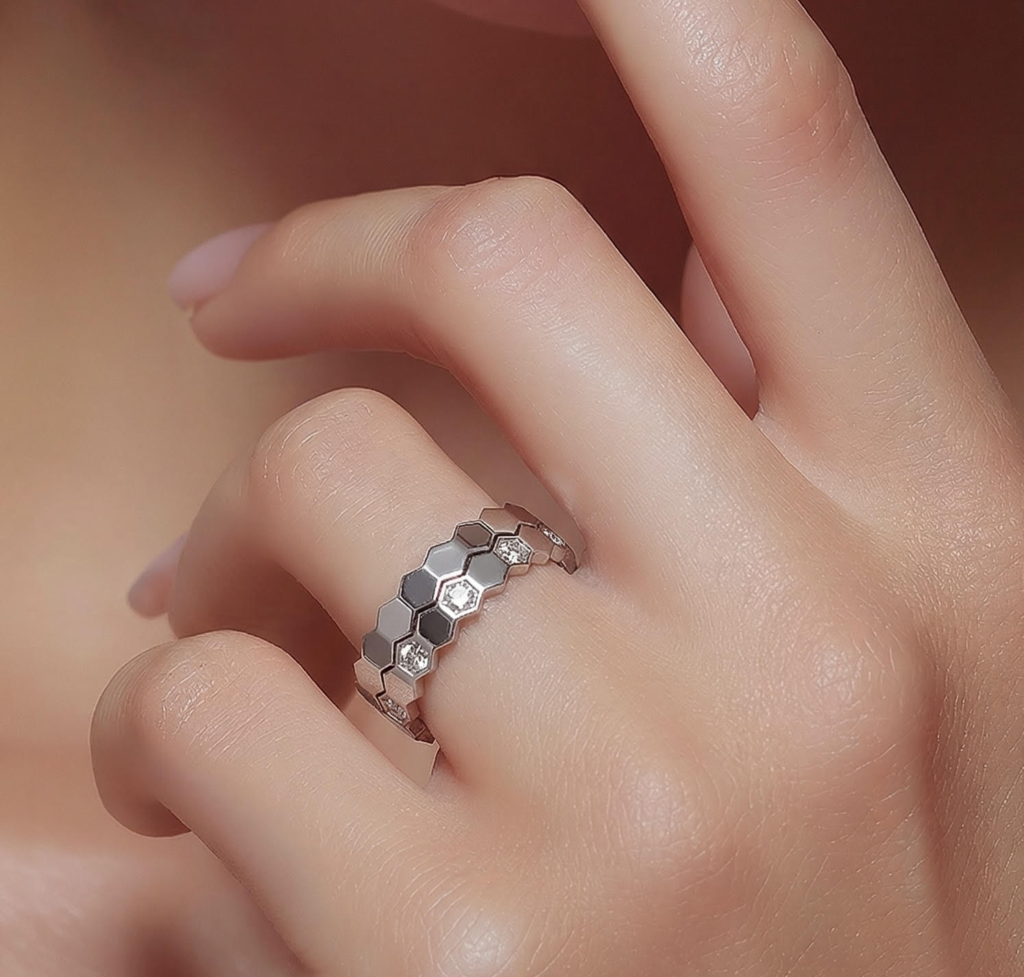 RG110W B.Tiff Pavé Mon Rêve Ring