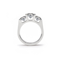 RG203W B.Tiff 3-Stone Cushion Cut Engagement Ring