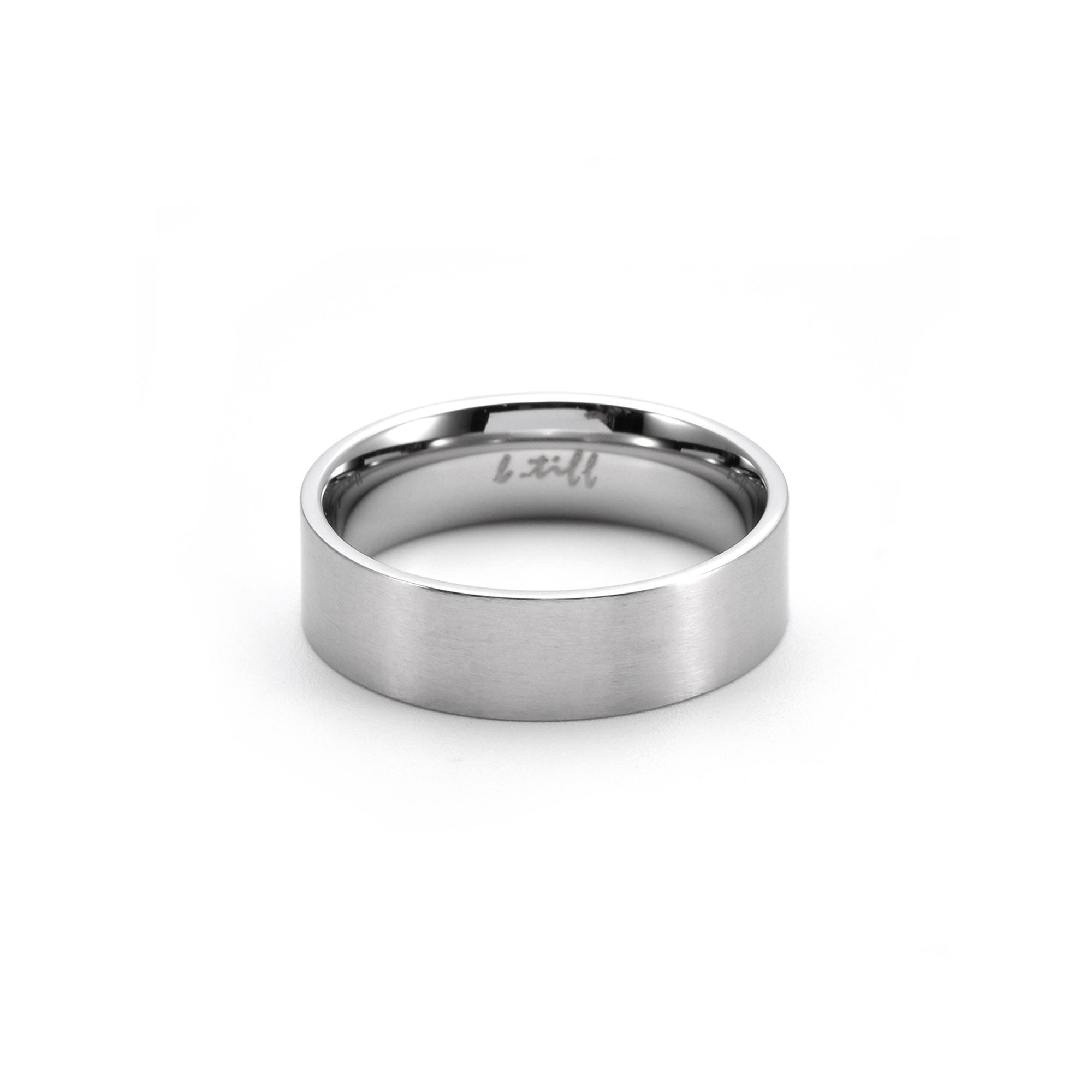 RG600W B.Tiff Simplicity 6mm Stacking Plain Ring