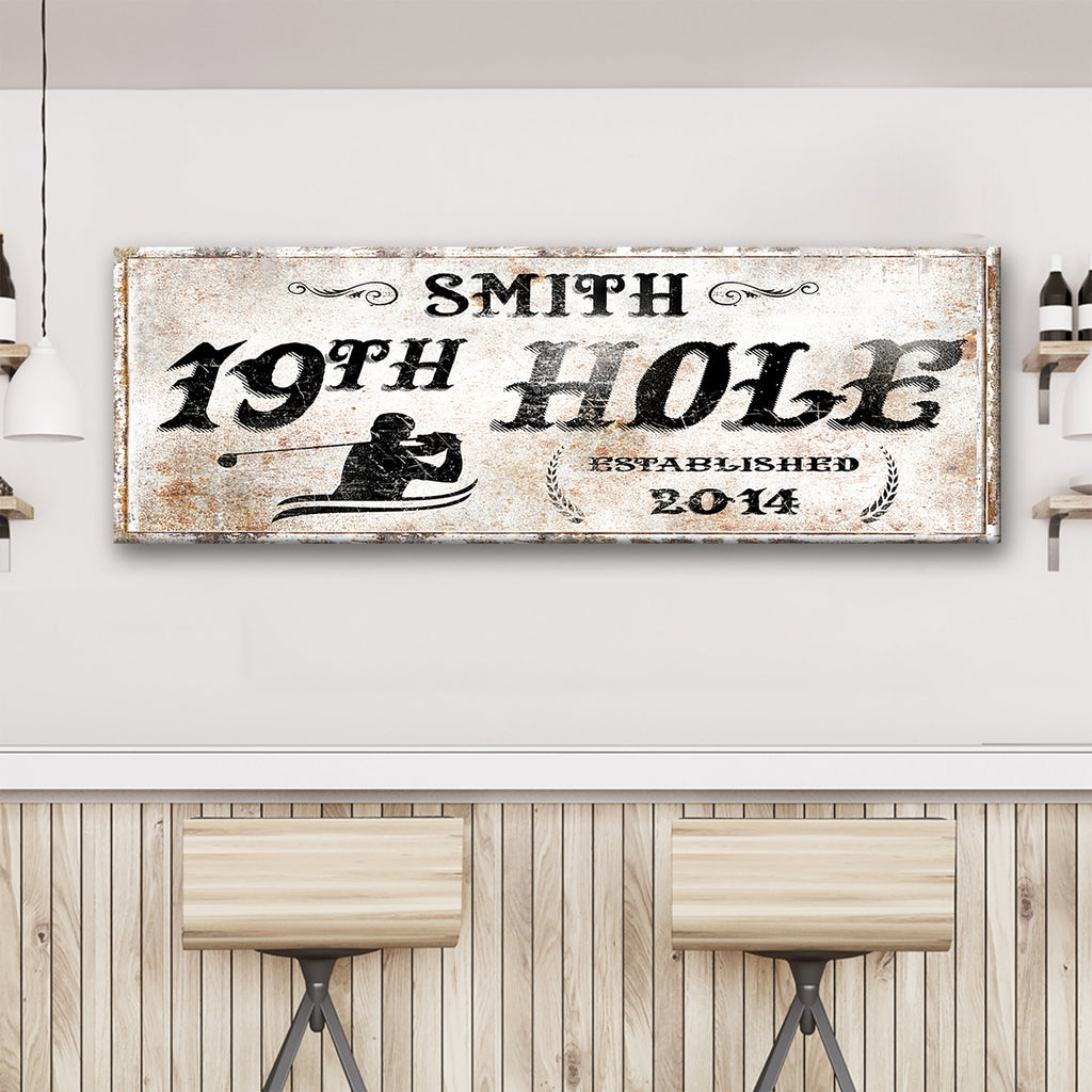 19th Hole Sign