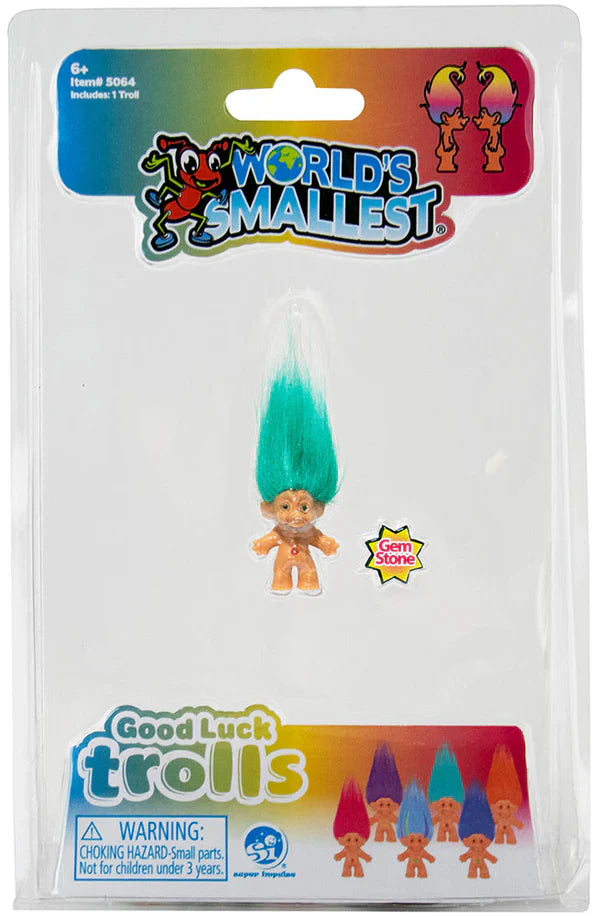 World's Smallest Good Luck Troll