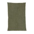 Green Stonewashed Waffle Weave Kitchen Tea Towel