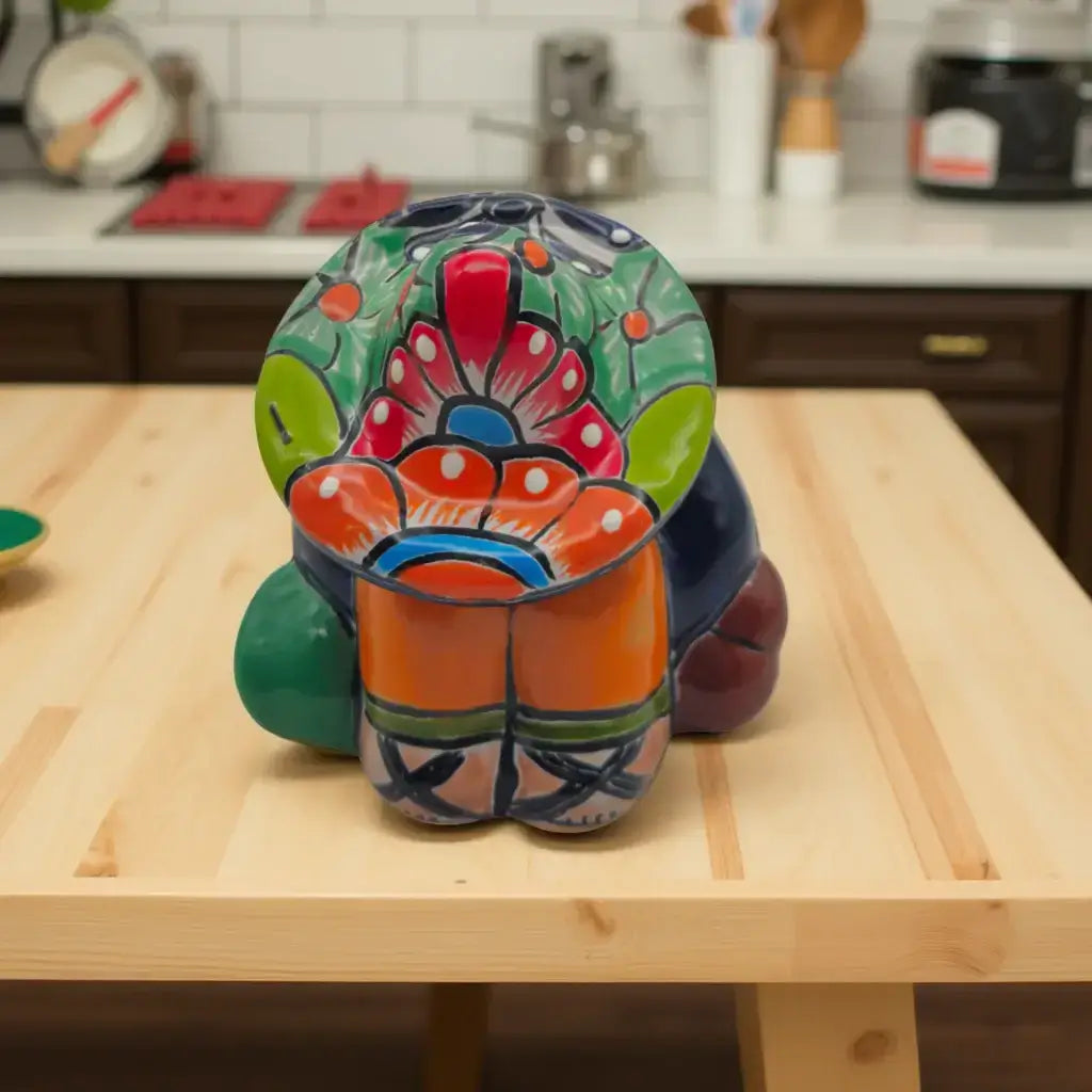 Talavera Panchito Figurine | Handmade Mexican Pottery