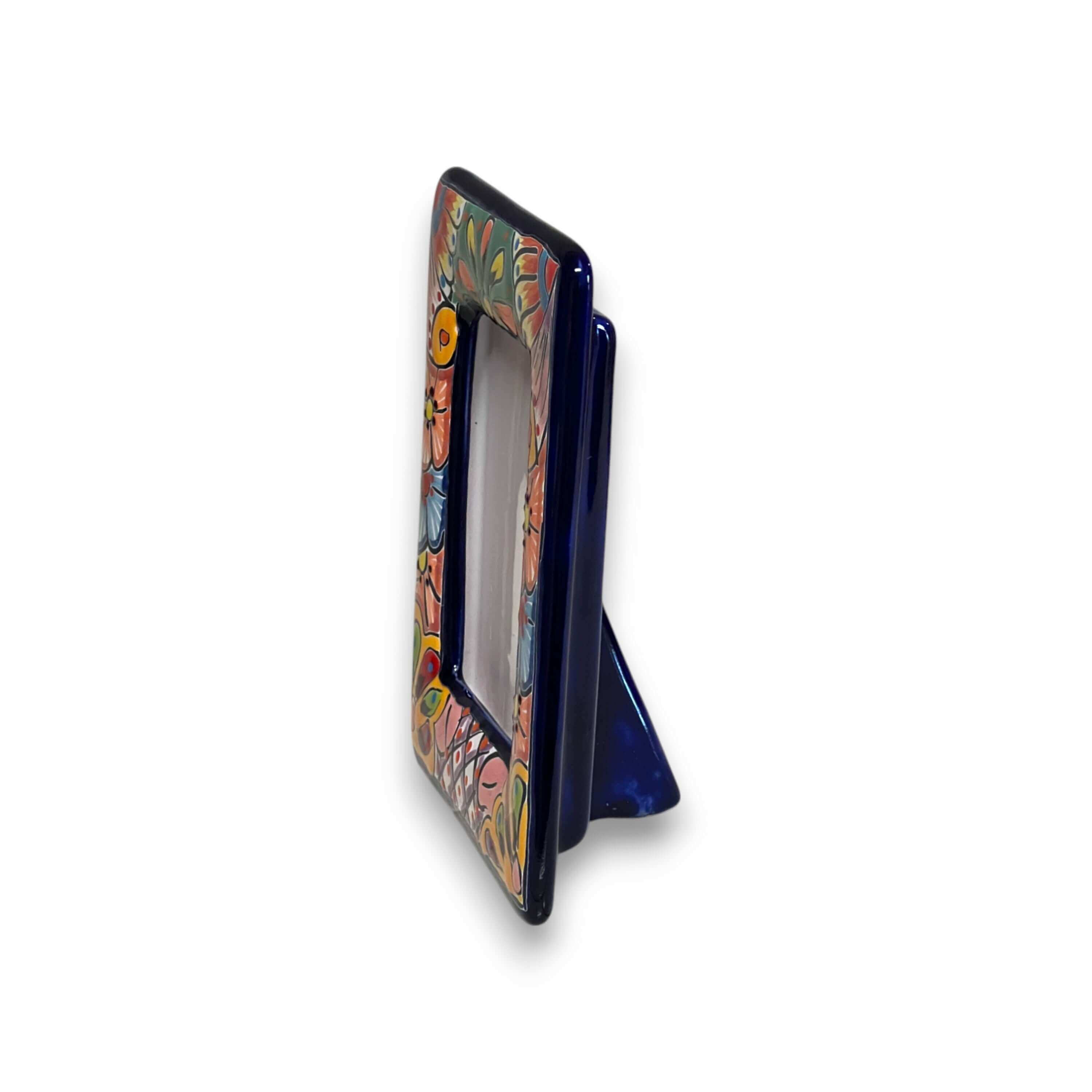 Talavera Picture Frame | Colorful Handmade Mexican Home Decor