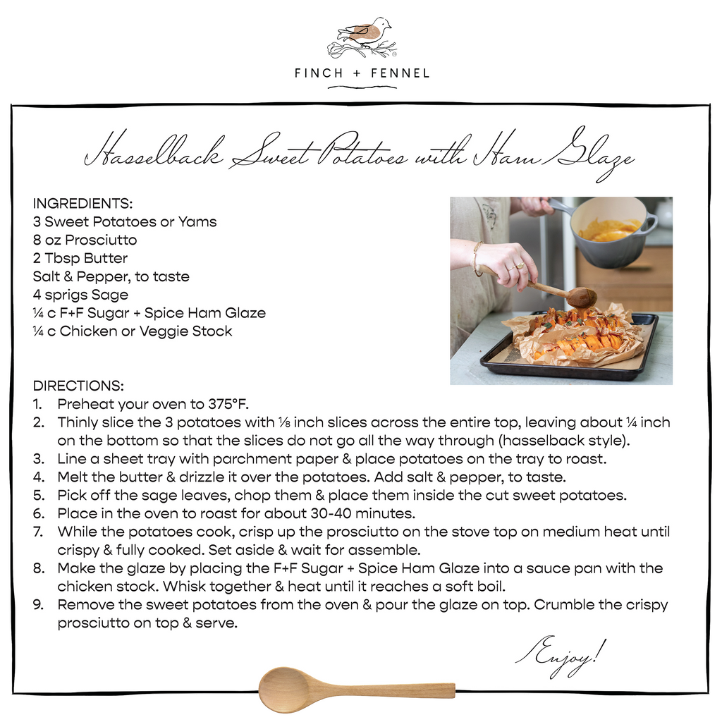 Sugar + Spice Ham Glaze | Finch & Fennel