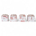 Holiday Printed Interlocking Gift Boxes | 4 Styles