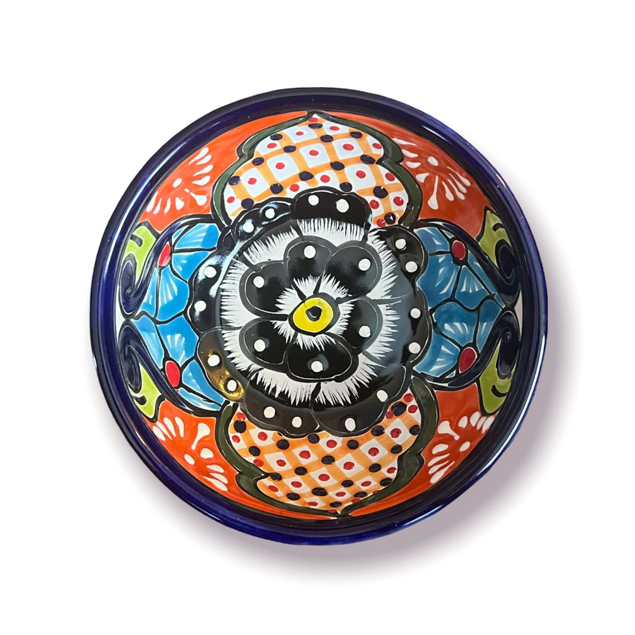 12-Piece Talavera Dinnerware Set | Mexican Ceramic Plates & Bowls