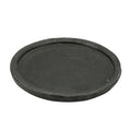 Vintage Hand-Carved Stone Village Plate