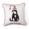Jingle All the Way Cat Pillow