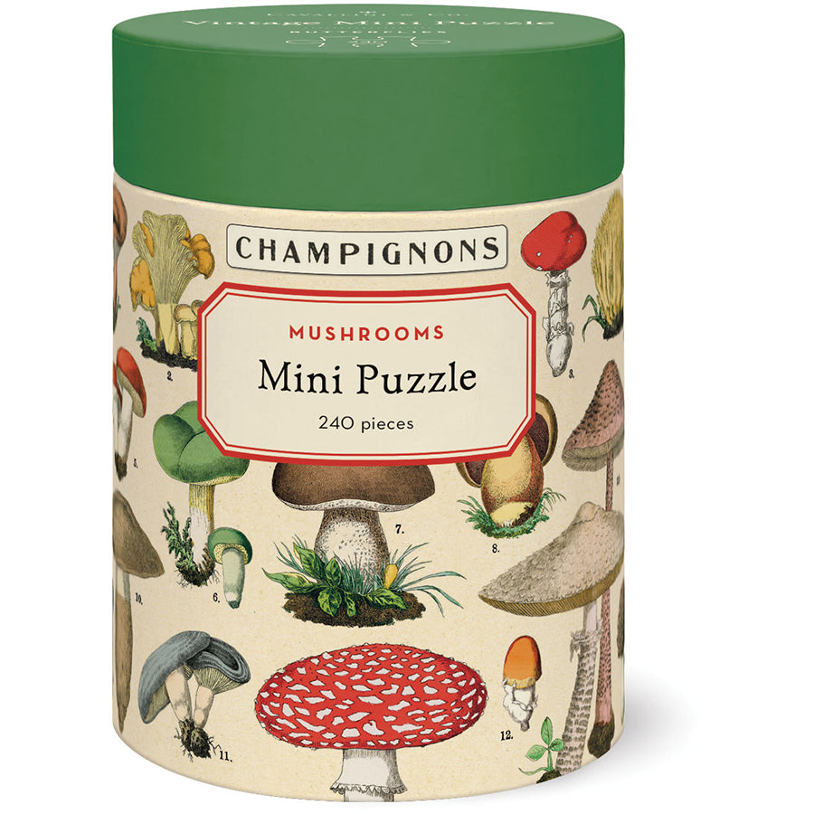 Mushroom Mini Puzzle | Cavallini & Co.