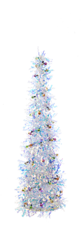 Iridescent Tinsel Tree | 2 Sizes