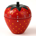Plastic Strawberry Shaped 1 Hour Twist Timer