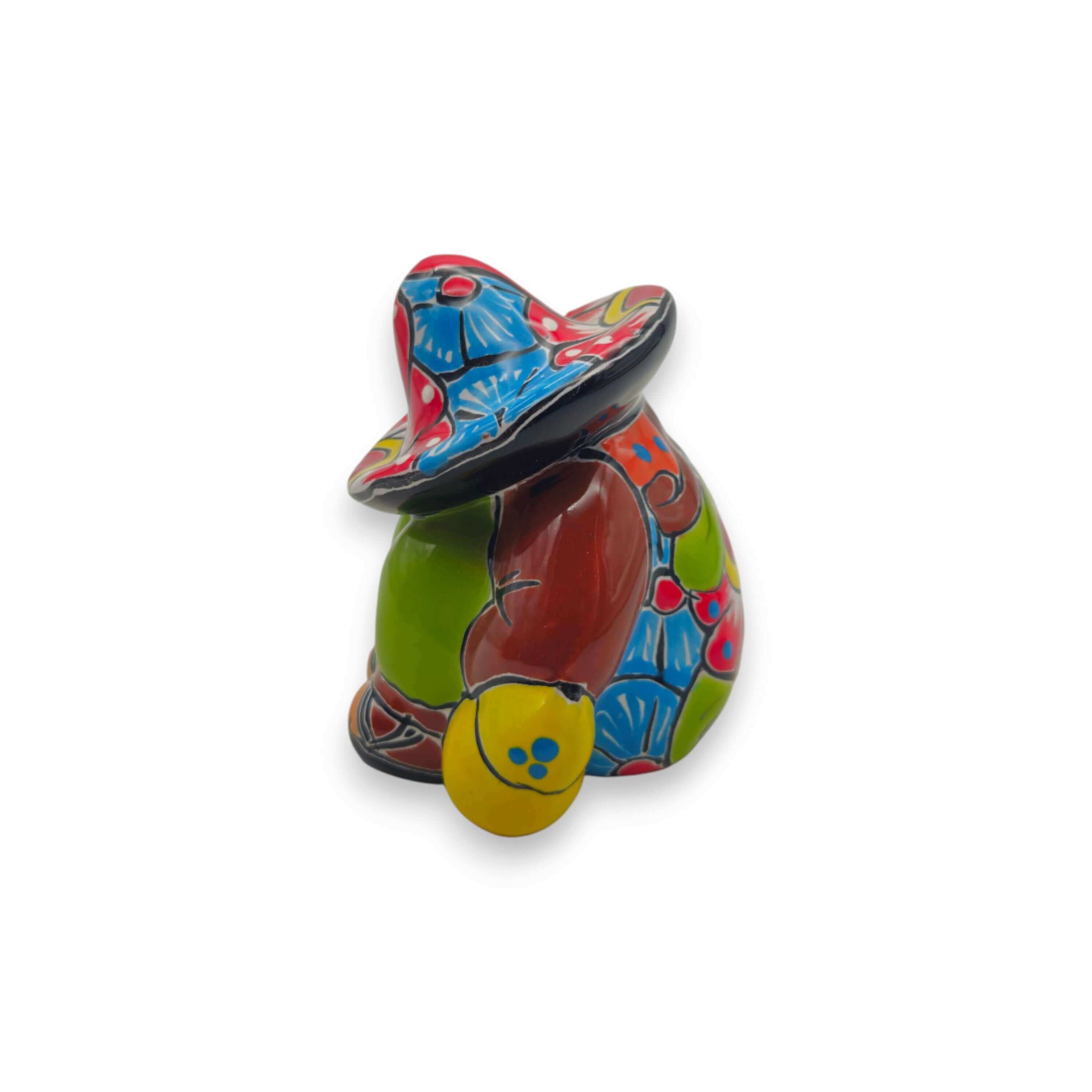 Talavera Panchito Figurine | Handmade Mexican Pottery