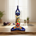 Large Talavera Frog Statue | Mexican Art Decor