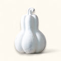 White Terracotta Gourd